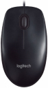 Мишка Logitech M100 - mouse - full size - USB - black снимка 1