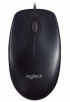 USB мишка oптична  Logitech M100 910-006652 - черна снимка 1