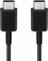 Кабел/адаптер SAMSUNG Cable USB-C - USB-C, 25W, 1м, Черен снимка 2