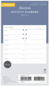 Filofax Пълнител за органайзер Minimal Personal, седмичен снимка 4