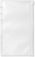 Filofax Плик за органайзер Personal, с цип, прозрачен снимка 3