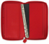 Filofax Органайзер Saffiano Personal Compact, с цип, червен снимка 3