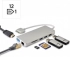 Докинг станция Hama USB-C Hub, Connect2Mac Multiport за Apple MacBook Air & Pro 12 порта снимка 3