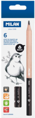 Milan Молив Maxi, чернографитен, 3.5 mm, 6B снимка 2
