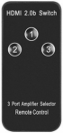 KVM продукт Lanberg Video Switch 3x HDMI + Micro USB port + Remote Controller, black снимка 2