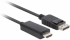 Кабел/адаптер Lanberg display port - M V1.1 HDMI- M cable 1.8m, black снимка 2