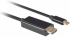 Кабел/адаптер Lanberg USB-C (M) -- HDMI (M) cable 3m 4K 60Hz, black снимка 2
