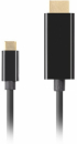 Кабел/адаптер Lanberg USB-C (M) -- HDMI (M) cable 3m 4K 60Hz, black снимка 3