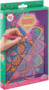 Moxy Тетрадка Мандала, за рисуване с мъниста, А5, лилава снимка 1