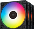 Охладител за процесор DeepCool Комплект Pack 3-in-1 3x120mm - FC120 Black, Addressable RGB снимка 1