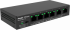 Комутатор/Суич Ruijie RG-ES106D-P V2 , 6x 10/100 Base-T ports, 2xGbE, PoE, 54W, неуправляем снимка 2