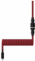 Продукт Кабел за клавиатура HyperX Coiled Cable USB-C Red-Black снимка 3