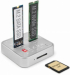 Докинг станция Delock 1 x M.2 NVMe SSD + 1 x M.2 SATA SSD, SD Express Card Reader, Клониране снимка 3