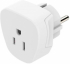 Контакт Hama Travel Adapter тип A и тип B, 3-пинов снимка 2