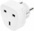 Контакт Hama Travel Adapter Type G, 3- Пинов снимка 4