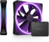 Комплект вентилатори NZXT F140 RGB Duo Black2бр, RGB Контролер снимка 1