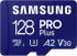Samsung 128GB micro SD Card PRO Plus with Adapter, UHS-I, Read 180MB-s - Write 130MB-s снимка 1