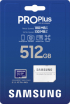 Samsung 512GB micro SD Card PRO Plus with Adapter, UHS-I, Read 180MB-s - Write 130MB-s снимка 2