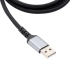 VCom Кабел USB 3.1 Micro type C - USB 2.0 AM Black, 1.80 метра снимка 3