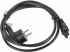 Кабел/адаптер Lanberg CEE 7-7 (MICKEY) -- IEC 320 C5 power cord 1.8m VDE Straight, black снимка 2