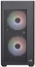 AeroCool кутия Case mATX - Hexform-G-BK-v2 - 3 fans included снимка 2