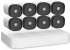 Tenda K8P-4TR комплект за видеонаблюдение, 8-канален NVR + 8 камери снимка 1