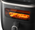 Philips Airfryer 5.6L 1700W see though window NutriU App black снимка 13