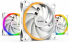 be quiet! комплект вентилатори Fan Pack 3-in-1 3 x 140mm - LIGHT WINGS White снимка 1