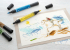 Канцеларски продукт Faber-Castell Маркер Pitt Artist Dual, № 154, кобалт тюркоаз снимка 3