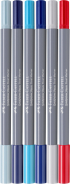 Faber-Castell Маркер Goldfaber A.Dual - Seaside, 6 броя снимка 2