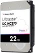 HDD сървърен WESTERN DIGITAL Ultrastar DC HC570 3.5inch 26.1MM 22000GB 512MB 7200RPM SATA снимка 3