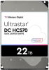 HDD сървърен WESTERN DIGITAL Ultrastar DC HC570 3.5inch 26.1MM 22000GB 512MB 7200RPM SATA снимка 1