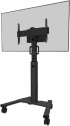 Стойка за телевизор Neomounts Select Mobile Display Floor Stand 37"-75", на колелца, черен цвят снимка 2