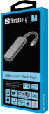 SANDBERG SNB-136-45 :: USB-C докинг станция 13 в 1, USB, HDMI, VGA, LAN, card reader снимка 3