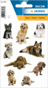 Herma Самозалепващи се етикети Кучета, 3 листа снимка 1