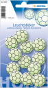 Herma Самозалепващи се етикети Футболна топка, светещи в тъмно, 12 броя снимка 2
