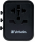Кабел/адаптер Verbatim UTA-01 Universal Travel Adapter with 2 x USB-A ports снимка 3