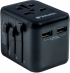 Кабел/адаптер Verbatim UTA-01 Universal Travel Adapter with 2 x USB-A ports снимка 1