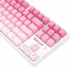 Клавиатура RGB Redragon Cass K645W-GP-RGB_BR Brown Switch - бял-розов снимка 6