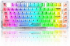 RGB гейминг клавиатура Redragon Elf PRO K649CT-RGB-PRO Transparent Switch снимка 1