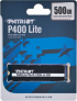 SSD Patriot P400 Lite, 500GB SSD, PCIe Gen4 x4, M.2 2280 снимка 4