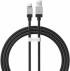 Кабел  Baseus CoolPlay USB към USB-C 100W 2м CAKW000701 - черен снимка 1