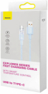 Кабел Baseus Explorer USB към USB-C 100W 1м CATS010403 - син снимка 3