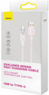 Кабел Baseus Explorer USB към USB-C 100W 2м CATS010504 - розов снимка 3