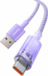Кабел Baseus Explorer USB към USB-C 100W 2м CATS010505 - лилав снимка 3
