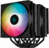 Охладител за процесор DeepCool AG620 BK ARGB, CPU Air Cooler, 2x120mm ARGB PWM Fan снимка 2