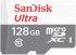 Карта памет SANDISK Ultra microSDXC UHS-I, 128GB, Class 10, 100Mb-s снимка 1