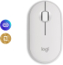 Мишка Logitech Pebble 2 M350S, Bluetooth, до 10м обхват, 1000 dpi, 3 бутона, бял цвят снимка 9