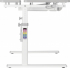 Бюро RFG с регулируема височина Ergo Kids, детско, 800 х 660 х 540-760 mm, сиво снимка 18