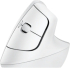 Мишка LOGITECH Lift Bluetooth Vertical Ergonomic Mouse - OFF-WHITE-PALE GREY снимка 3